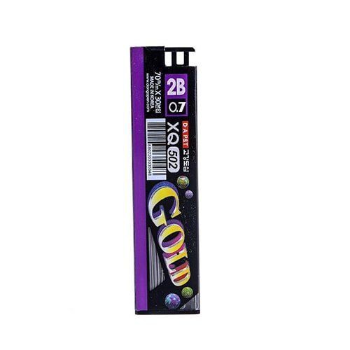 HỘP LỚN GỒM 12 HỘP NGÒI CHÌ GOLD 0.5MM Chì có độ bền màu cao, lâu phai nhưng cũng dễ dàng xóa sạch bằng gôm, rất tiện lợ