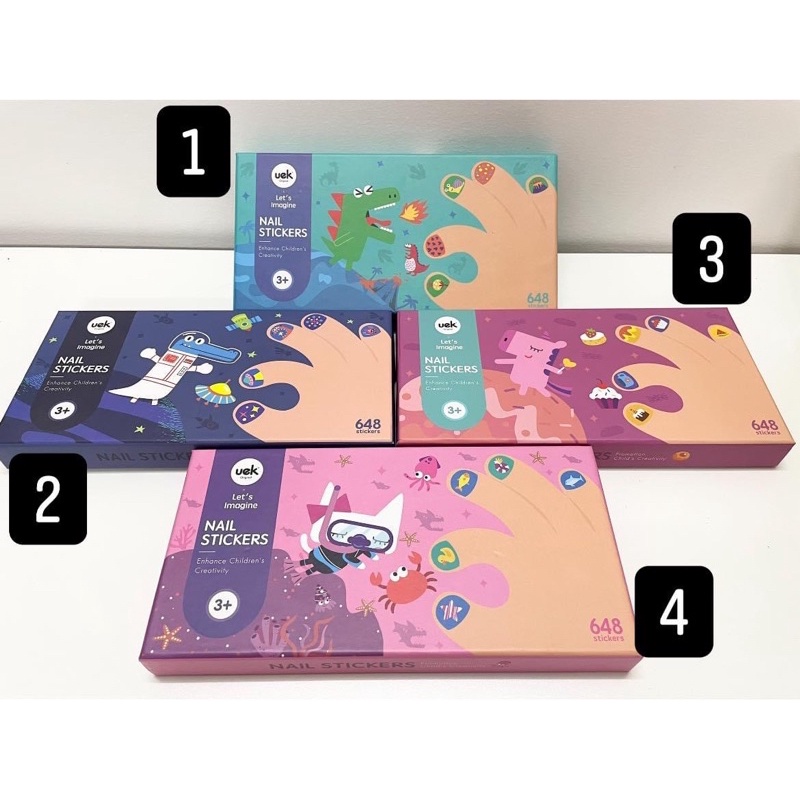 Đồ chơi dán móng tay cho bé GÁI