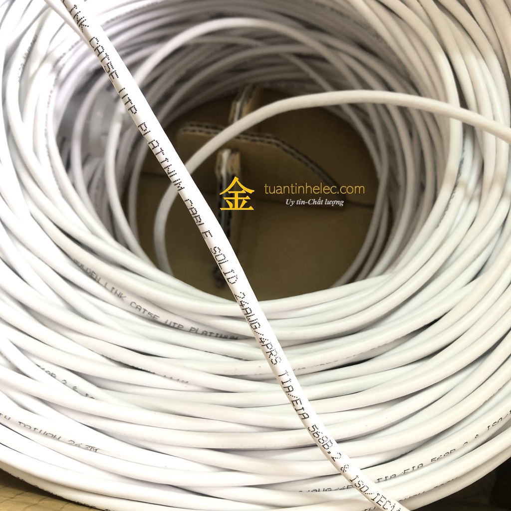 Dây Cáp Mạng Cat5E Golden Link - Bấm Sẵn 2 Đầu