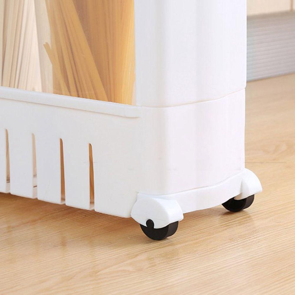 Giá Đựng Đồ Có Bánh Xe Tháo Rời Được Tiện Lợi Dành Cho Nhà Bếp Phòng Tắm