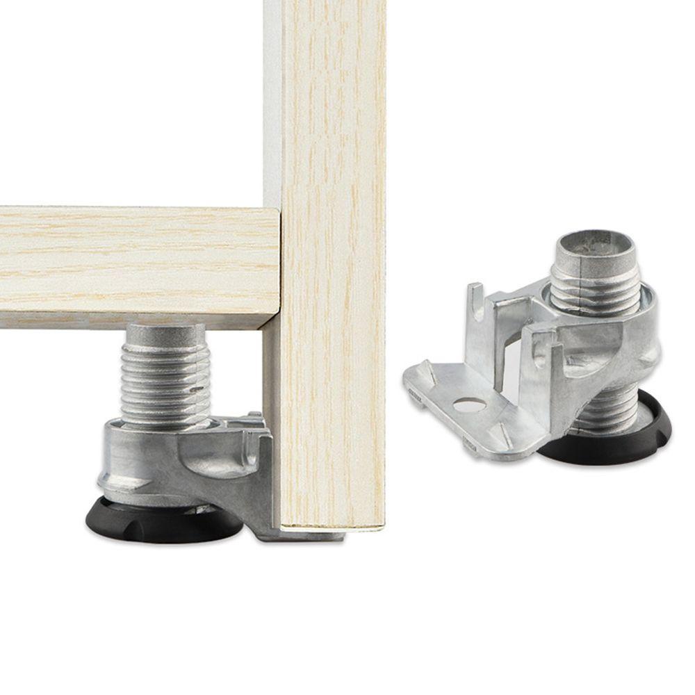 Set 2 Chân Đế Ghế Sofa / Đồ Nội Thất Cứng Điều Chỉnh Được Chống Trượt