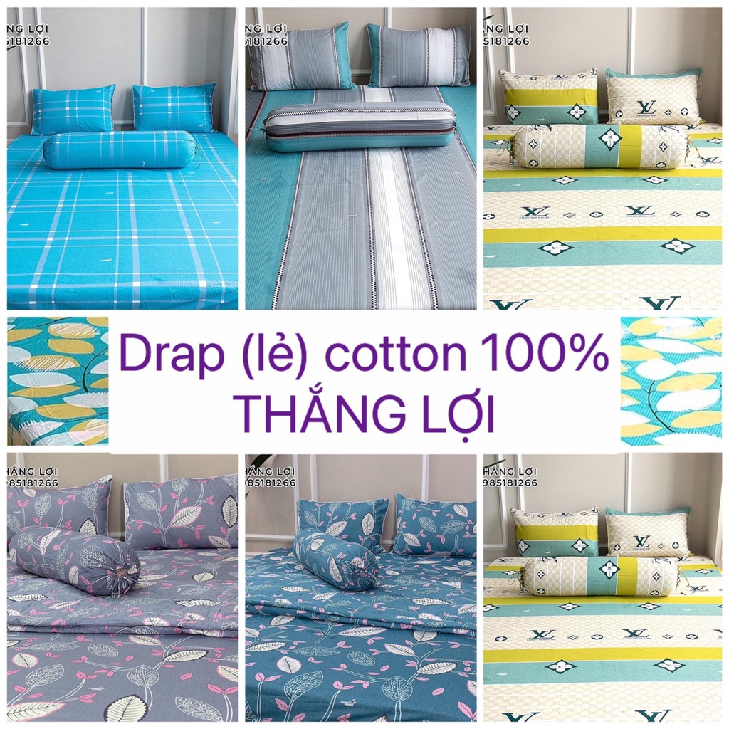 Ga Giường ( Lẻ ) Thắng Lợi 100%. Vải Có In Logo Thắng Lợi (Ảnh Thật)