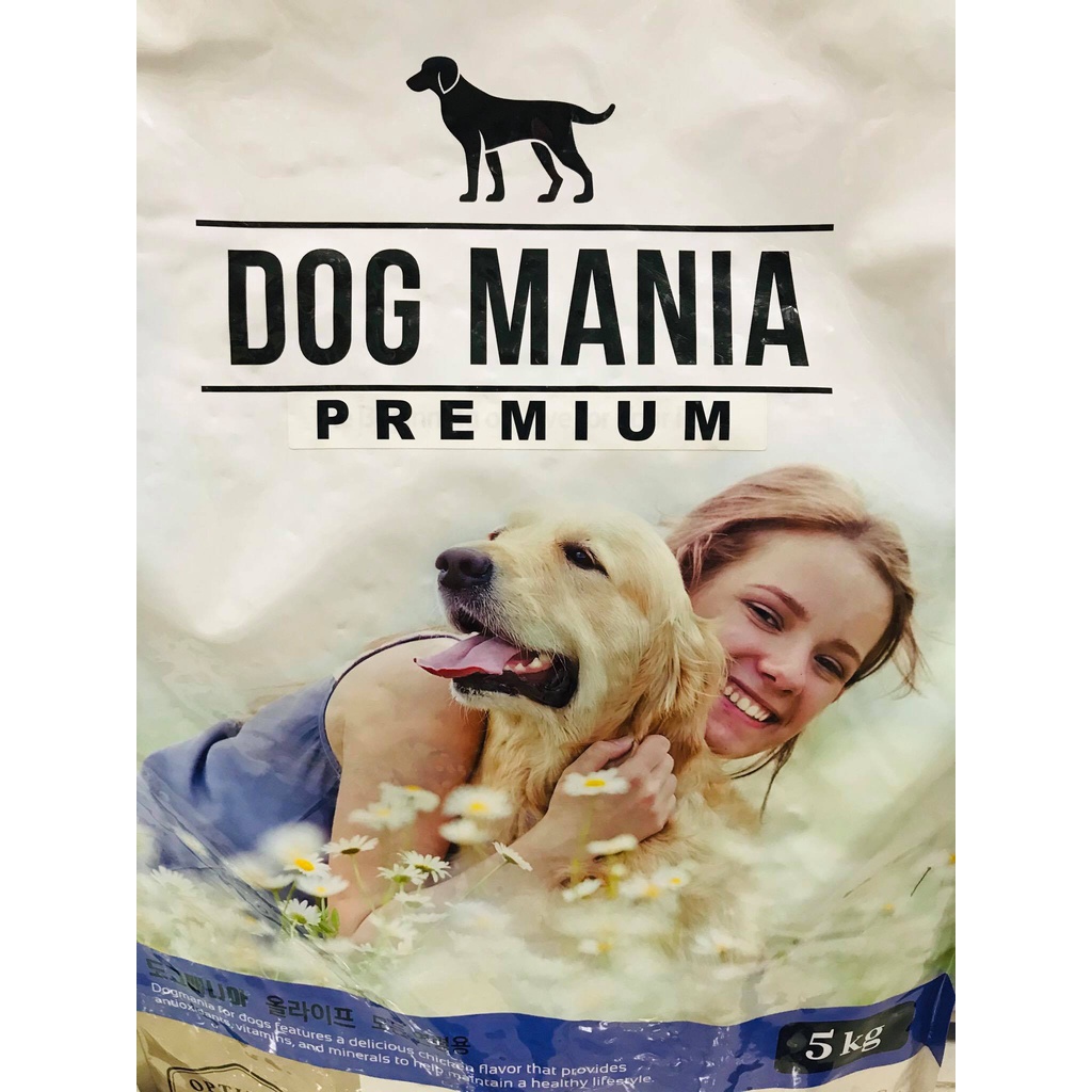 Dog Mania Premium_Thức ăn hạt cho chó mọi lứa tuổi_túi 5kg