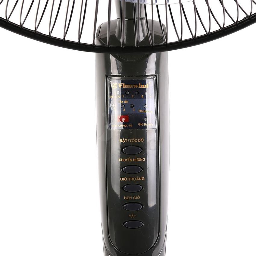 Quạt đứng Vinawind QĐ400- XMS có điều khiển từ xa.