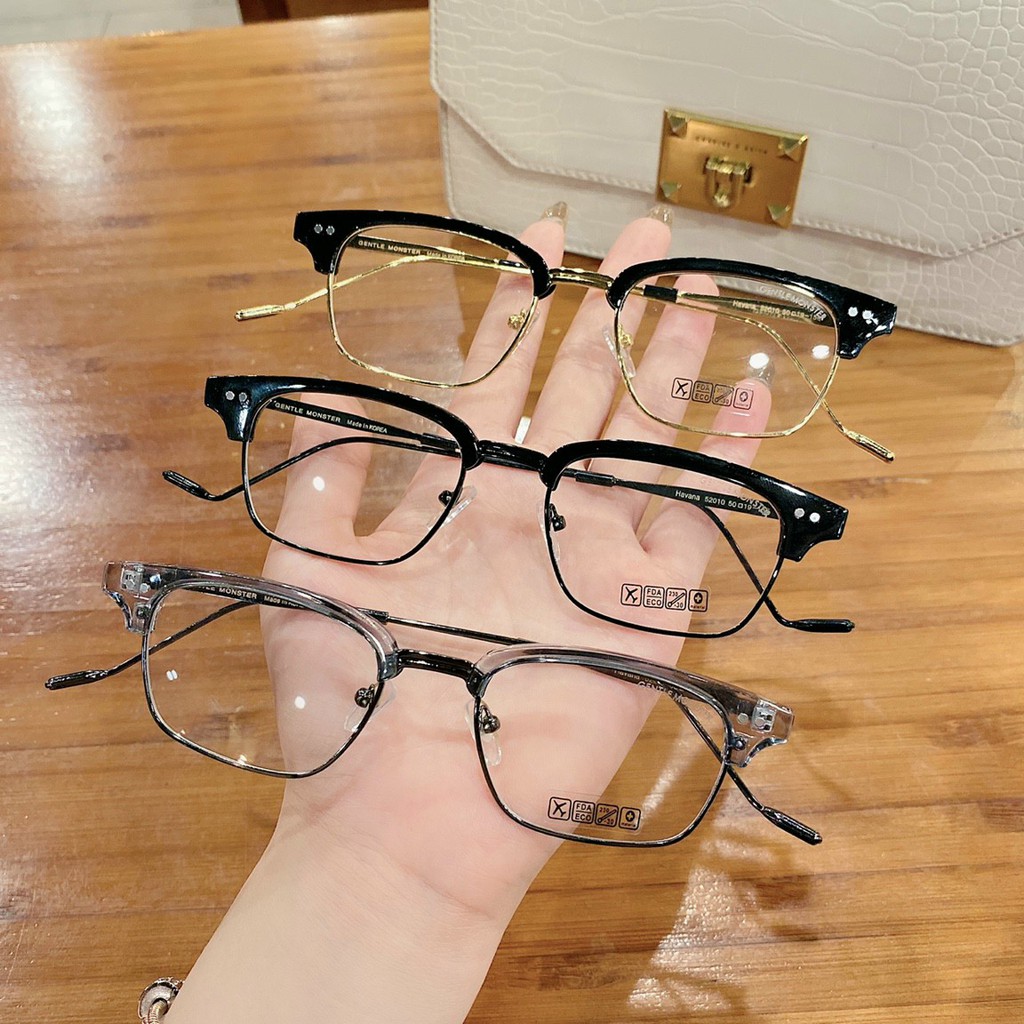 Gọng Kính Cận Form Vuông Kim Loại - Moss Eyewear