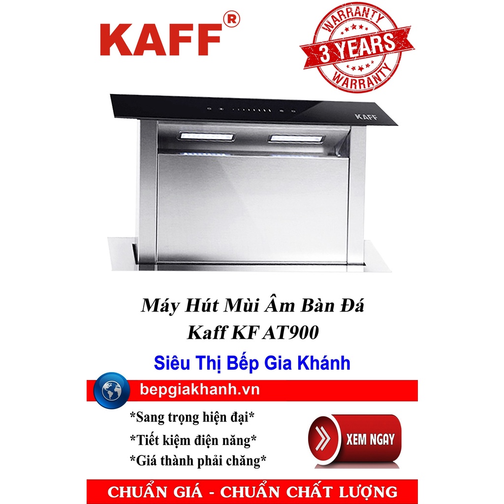 [HCM]Máy hút mùi âm bàn đá Kaff KF AT900