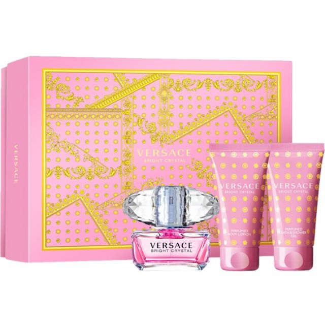 Bộ Gift Set Versace Bright Crystal (New Arrival)