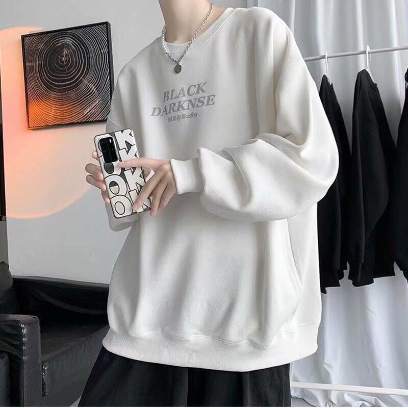 Áo Nỉ Sweater BLACK DARKNSE, Áo Nỉ Cổ Tròn Siêu Hot, From Unisex Tay Bồng Siêu Hot ( Ảnh Thật 100%)