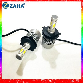 Đèn pha led C6 H4 3 tim siêu sáng cho xe máy