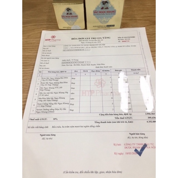Sữa rửa mặt Sắc Ngọc Khang