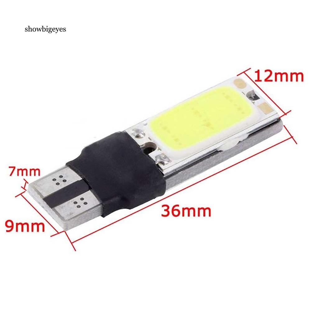 Bộ 4 đèn LED T10 COB 6W đa năng tiện ích chuyên dùng xe ô tô