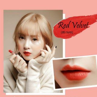 Son thỏi tông màu đỏ