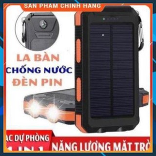 Pin sạc dự phòng năng lượng mặt trời 20000mAh (giao hàng siêu nhanh)