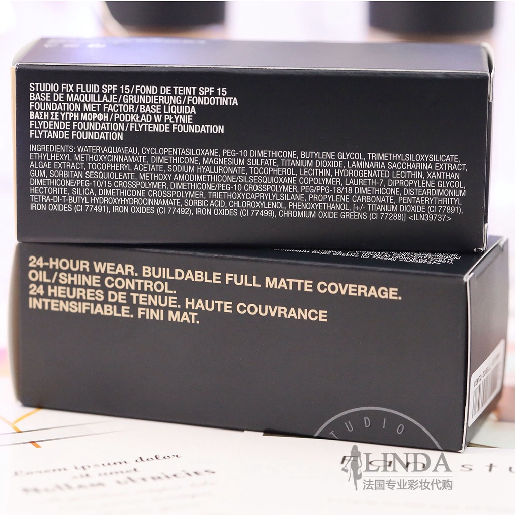 Mac kem nền - Kem nền MAC Studio Fix Fluid Foundation SPF 15 NC15