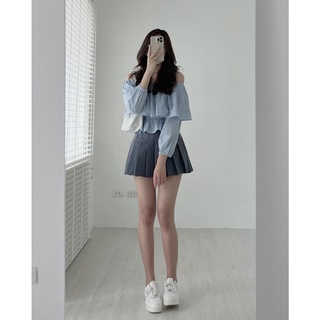 A005 Áo thô trễ vai bo chun Audrey