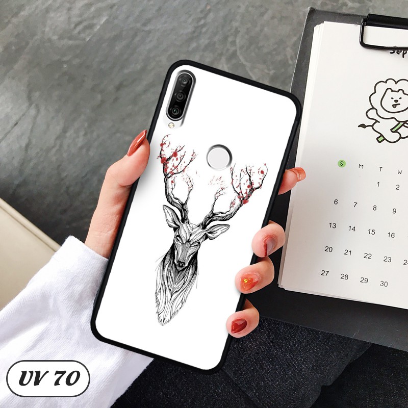 Ốp lưng điện thoại Huawei P30 Lite - lưng nhám viền dẻo