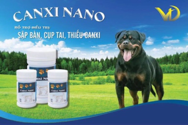 Gói lẻ-Canxi Viên Nano dễ hấp thu Cho Chó Mèo