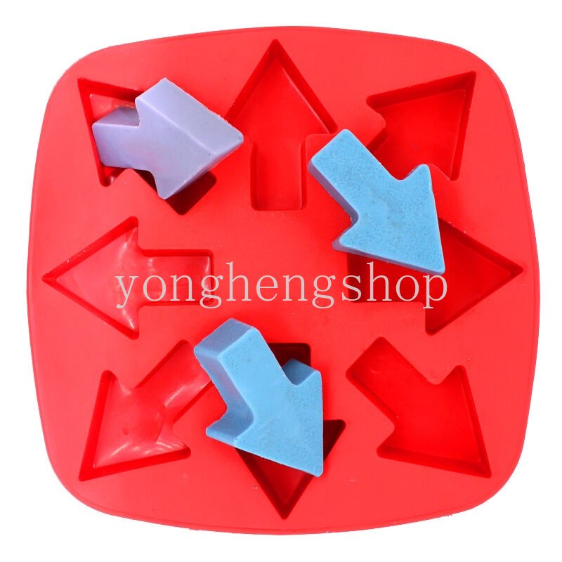 Khuôn Silicon Làm Đá / Xà Phòng / Kẹo / Sô Cô La Hình Trái Cây Dễ Thương DIY