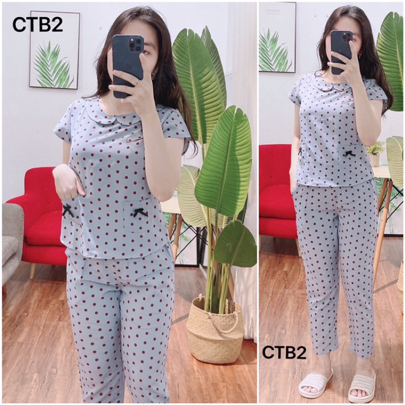 [Bộ nhí lụa cổ sen] chất mềm mại, nhẹ nhàng, thoáng mát, đủ size theo số đo