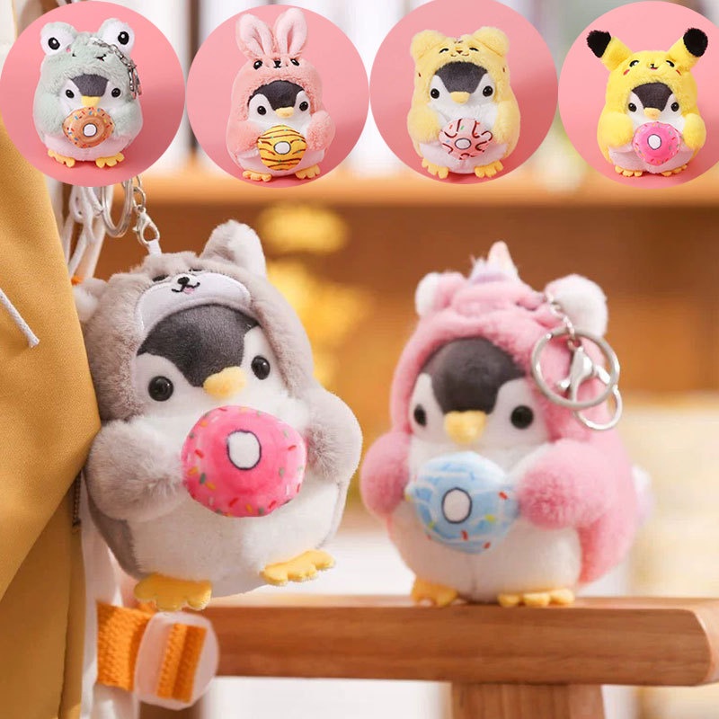 Móc Khóa Hình Thú Nhồi Bông 10Cm Dễ Thương one