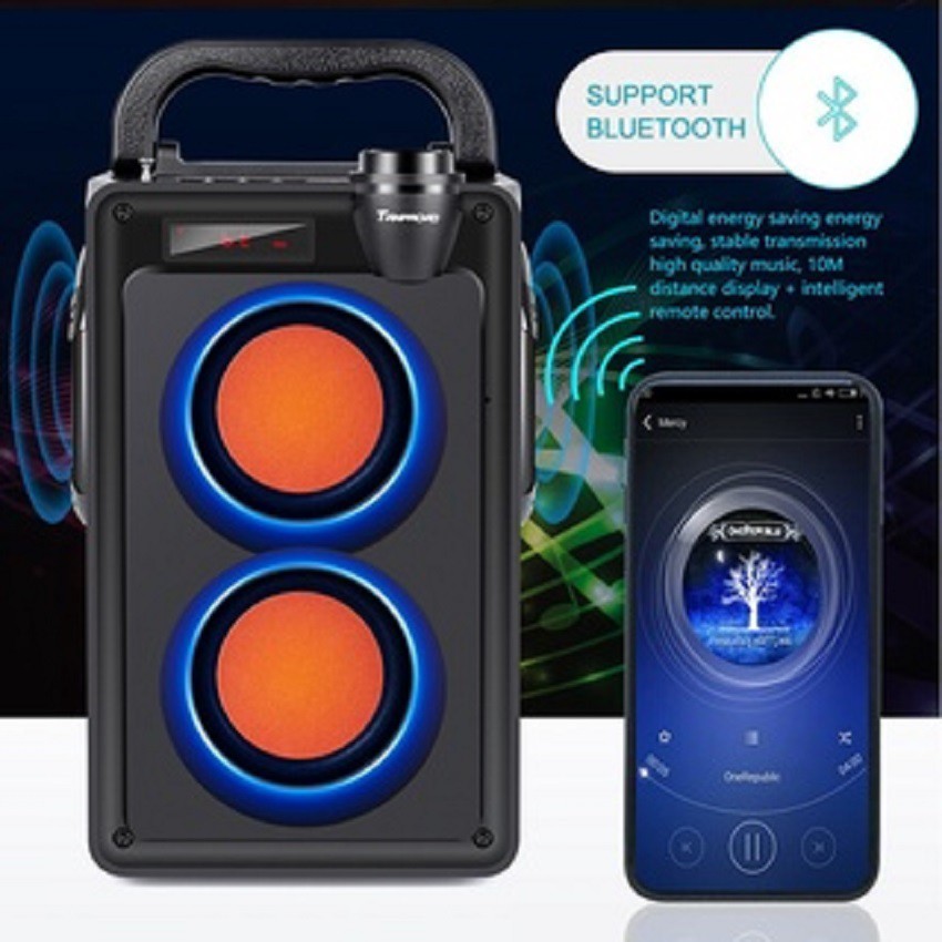 Loa bãi nhật mini, Loa mini công suất cực lớn -Loa Bluetooth Cao Cấp RS A20 Haoyes, Âm Trầm Bass Cực Mạnh