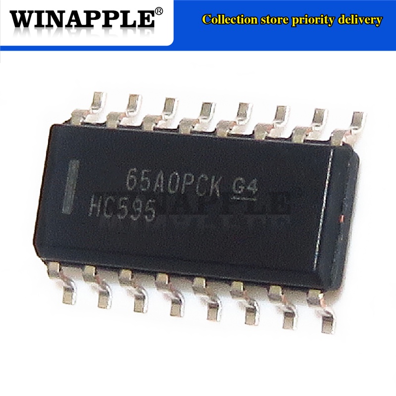 Bộ 20 Cần Gạt Số 8bit 74hc595d 74hc595 sop-16