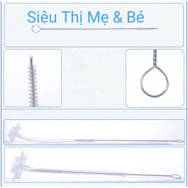 Bộ cọ rửa bình sữa 4 chi tiết