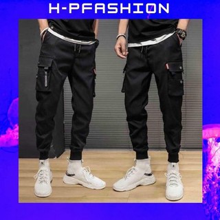 Quần Jogger Nam Túi Hộp 🔵 𝐅𝐑𝐄𝐄 𝐒𝐇𝐈𝐏 🔵 Quần Jogger Túi Hộp Nam Kaki Co Giãn Thời Trang Hpfashion - QJG10