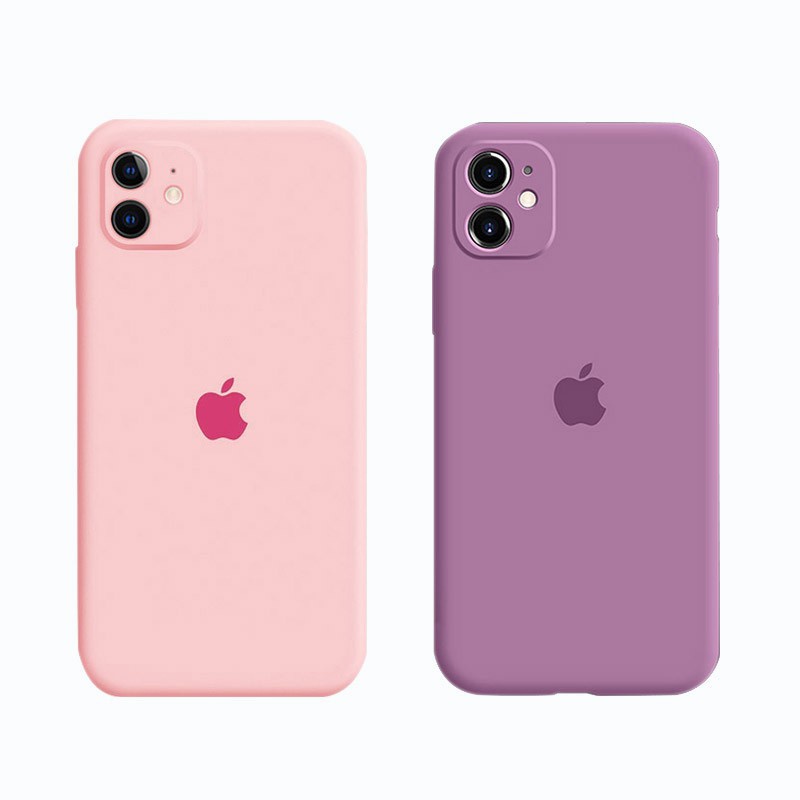 Ốp điện thoại silicon mềm màu trơn bảo vệ camera cho iPhone 13 Pro Max 13 mini 11 12 pro max mini | BigBuy360 - bigbuy360.vn