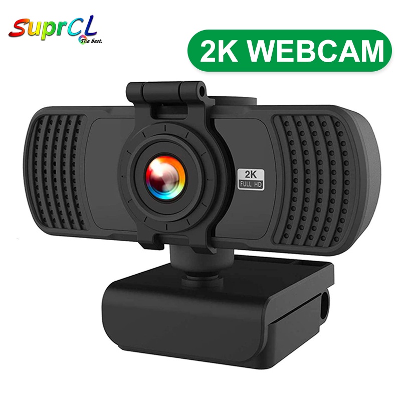Webcam 2K Kèm Micro 30fps Chuyên Dụng Cho Máy Tính
