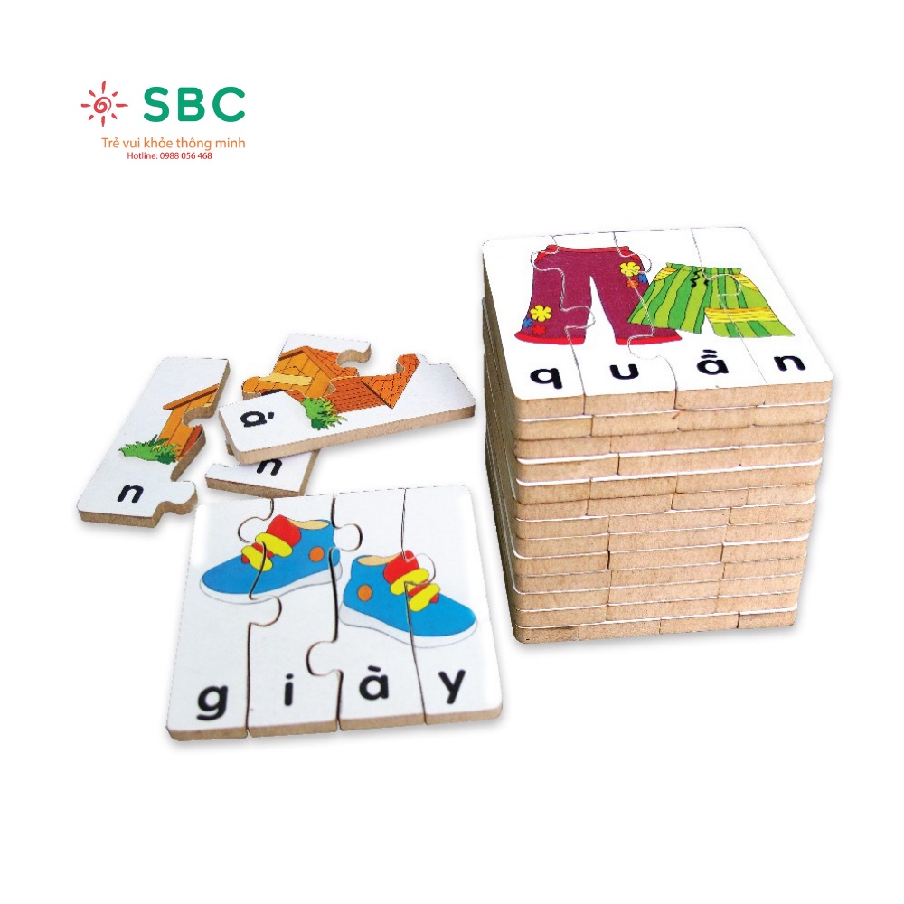 Bộ ghép hình học chữ Winwintoys