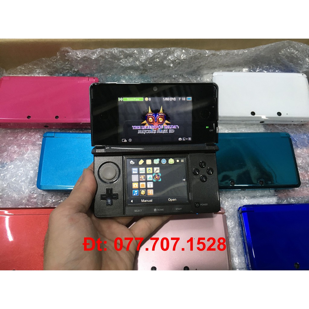 Máy Game Nintendo 3DS (Kho Game 5000+) Đầy Đủ Phụ Kiện