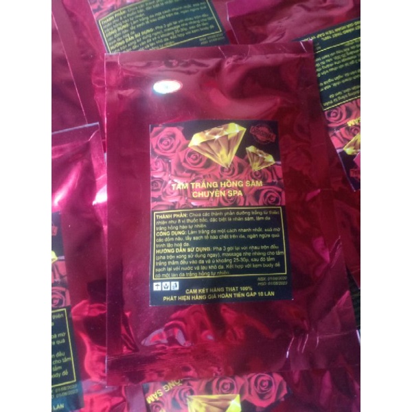 tắm trắng hồng sâm ( chính hãng )