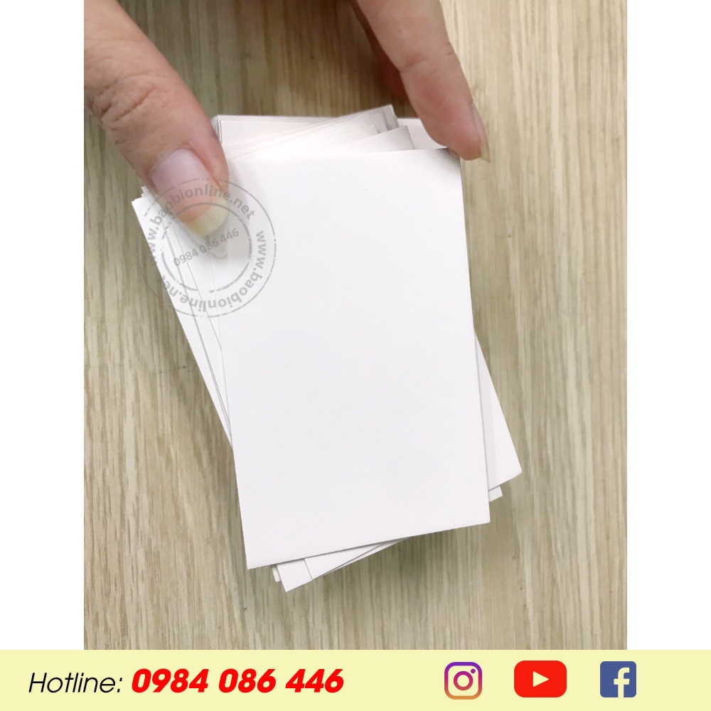 COMBO 500 - 1000 FLASHCARD GÓC VUÔNG SIÊU DÀY KHÔNG ĐỤC LỖ | FLASHCARD HỌC TIẾNG ANH - BAOBIONLINE