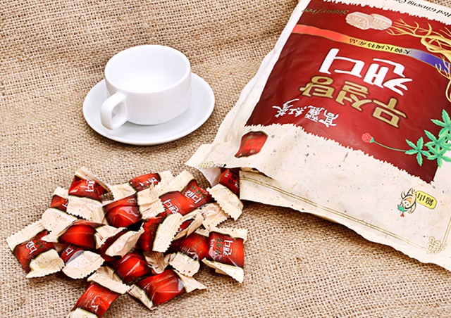 Kẹo hồng sâm không đường Korea 500g (Date: T11/2021)