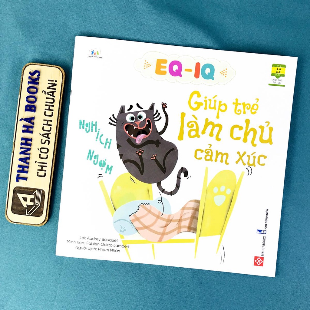 Sách - EQ - IQ: Giúp Trẻ Làm Chủ Cảm Xúc - Lẻ tùy chọn