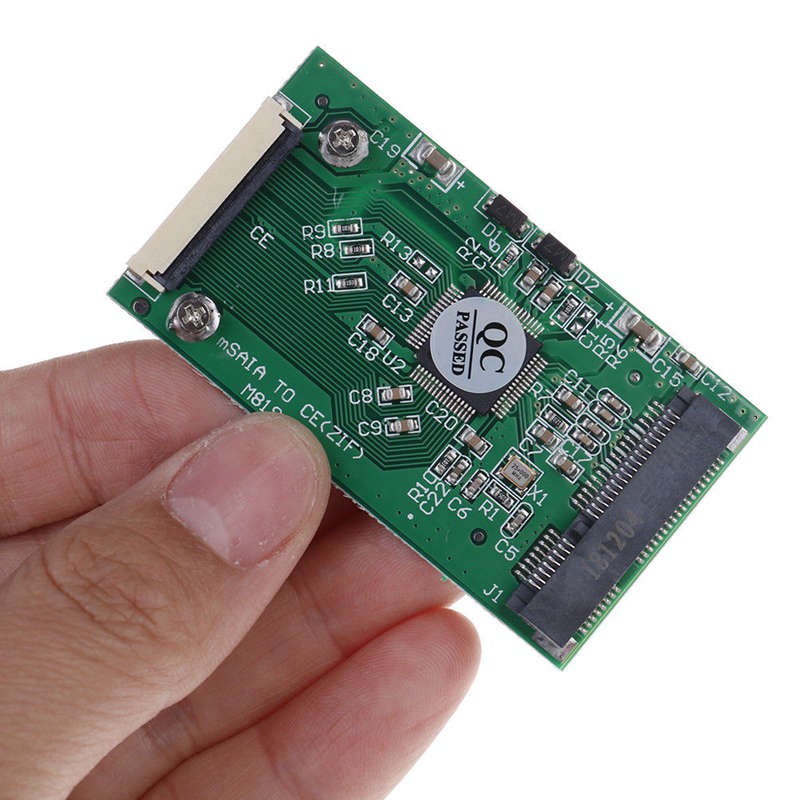 Card chuyển đổi cáp mini Msata Pci-E 1.8 Inch Ssd sang 40 Pin Zif Ce