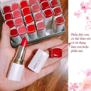 Son missrose trắng 3D