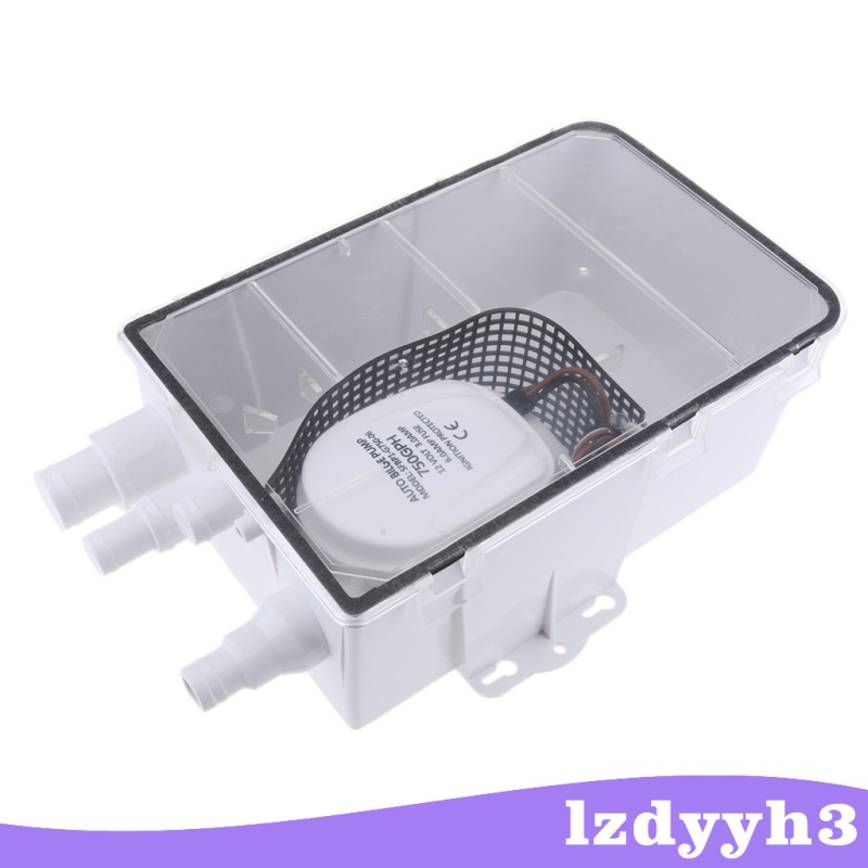 [giá giới hạn] 12V 600GPH Shower Sump Pump System Boat RV Bilge Drain Box