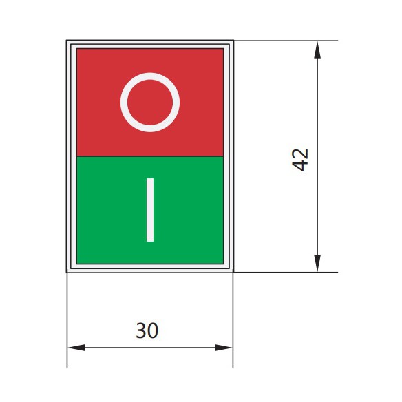 Nút nhấn kép Start / Stop chính hãng CHINT