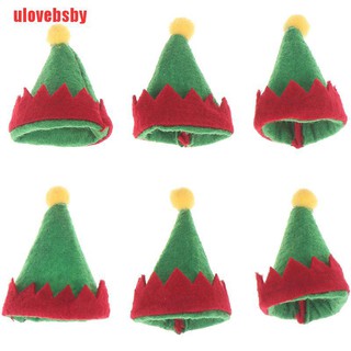 [Ready Stock] Set 6 Nón Giáng Sinh Mini Dễ Thương