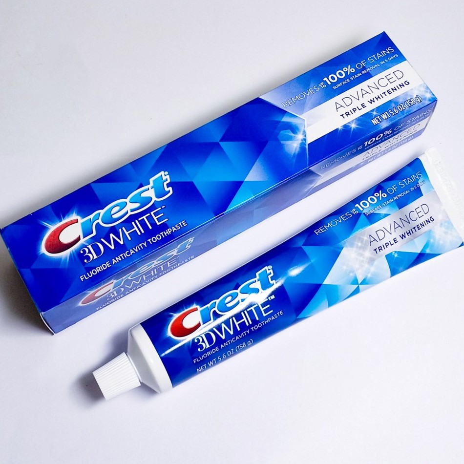 Kem đánh răng Crest 3D White 158g
