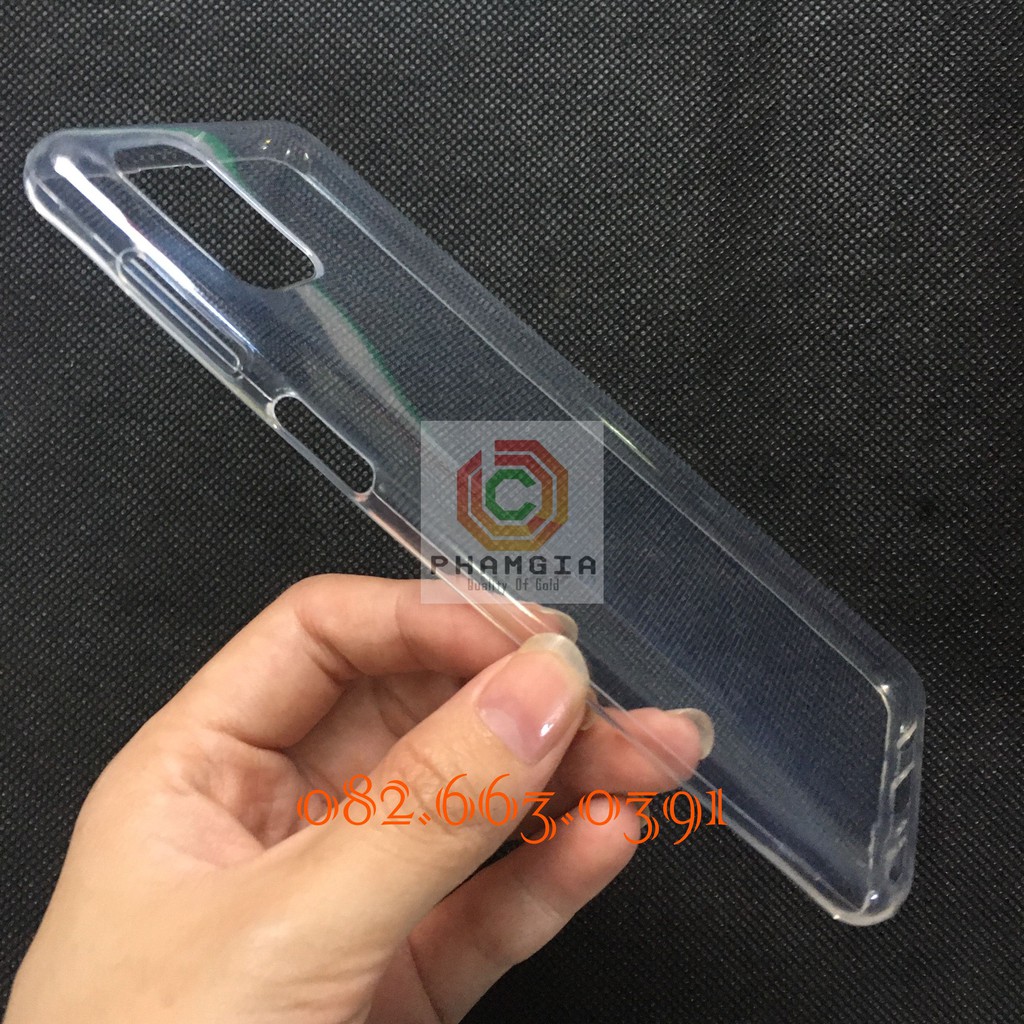 Ốp lưng Samsung M51 dẻo trong suốt siêu bền