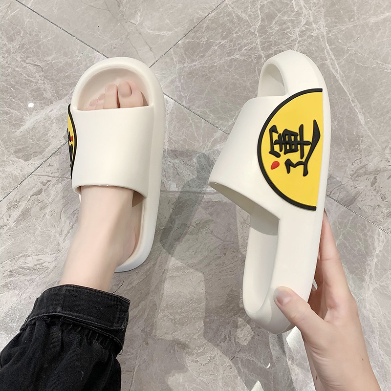 JY751 RĂNG THƯA Dép bánh mì  nam nữ siêu đáng yêu