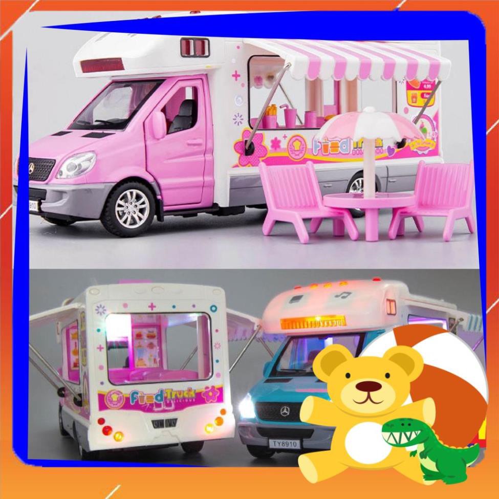 [BIG SALE][ĐỒ CHƠI CHO BÉ] ĐÒ CHƠI XE DU LICH DÃ NGOẠI CẮM TRẠI VUI CHƠI GIẢI TRÍ – AMUSEMENT FOOD TRUCK