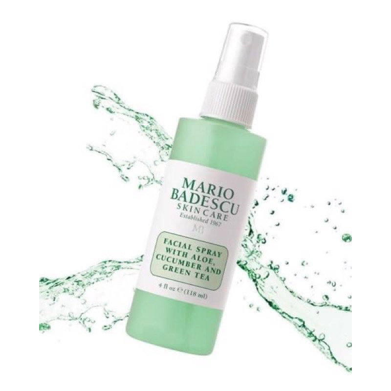 Xịt khoáng Mario Badescu 118ml cấp ẩm, sáng da