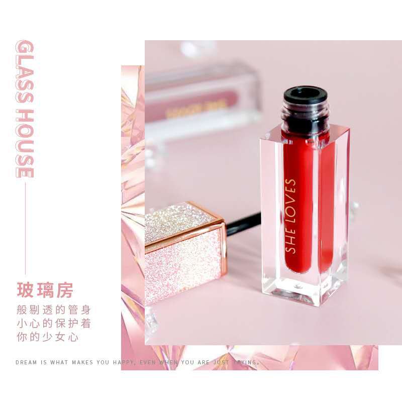 [Hàng mới về] Son Kem Lì She Loves Chống Thấm Nước Không Phai Màu | BigBuy360 - bigbuy360.vn