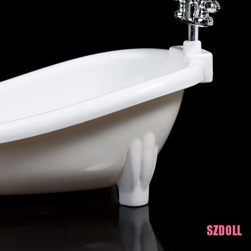 Bồn Tắm Đồ Chơi Mini Trang Trí Nhà Búp Bê Ts2Szdoll