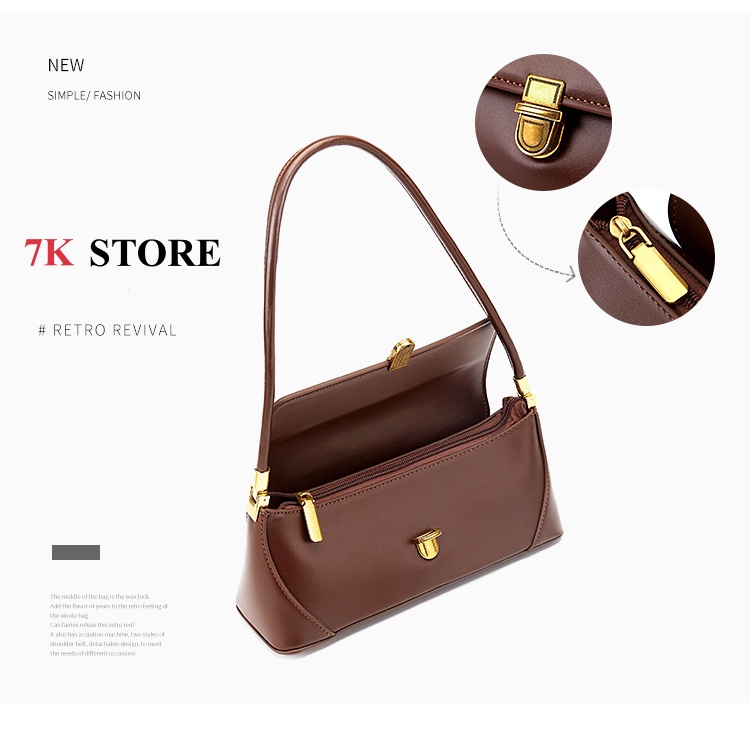 Túi xách nữ đeo vai công sở đẹp dự tiệc cao cấp, túi đeo chéo nữ 7K STORE TX07