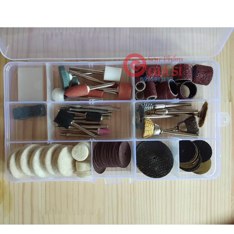 Bộ phụ kiện mài khắc đánh bóng 115 chi tiết hàng hộp cao cấp ❤️freeship❤️